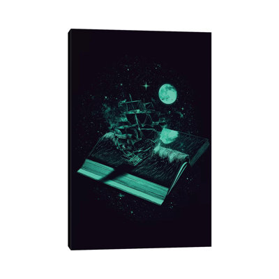 Crossing The Rough Sea Of Knowledge by Nicebleed - Print on Canvas