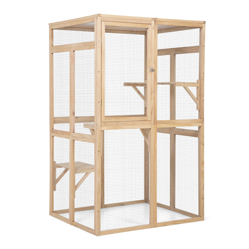 Catio en bois, Bois robuste
