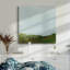 «Rolling Hillside Impression IV», toile tendue avec châssis de qualité supérieure - prête à être accrochée