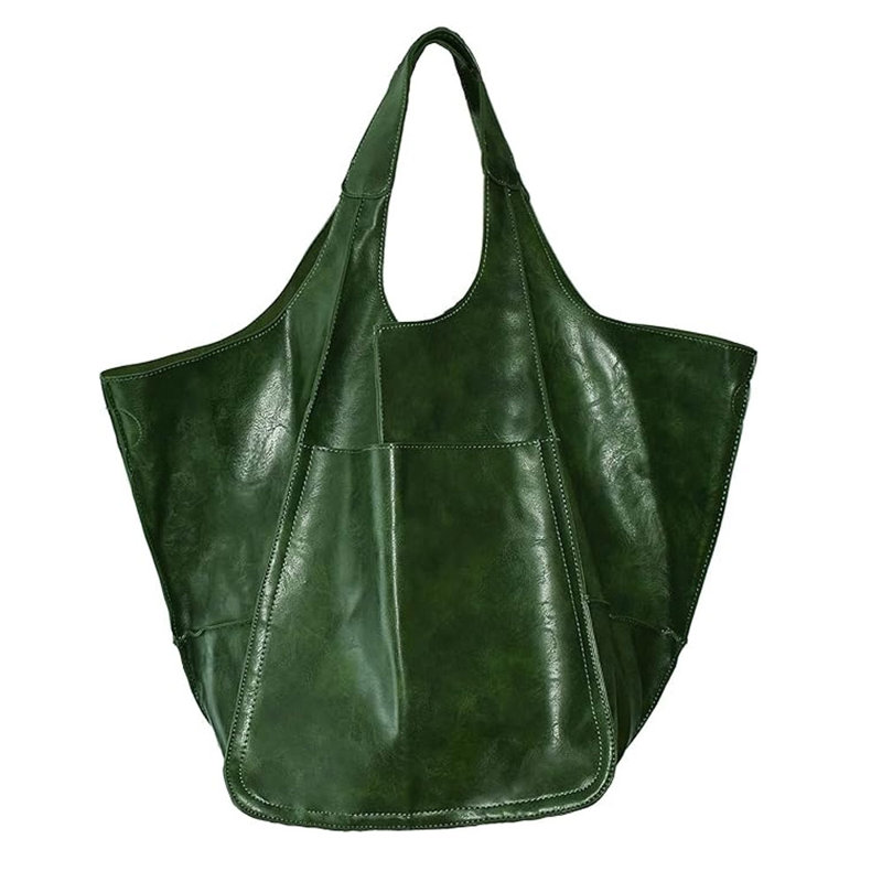 Sac à bandoulière femme grande capacité vert