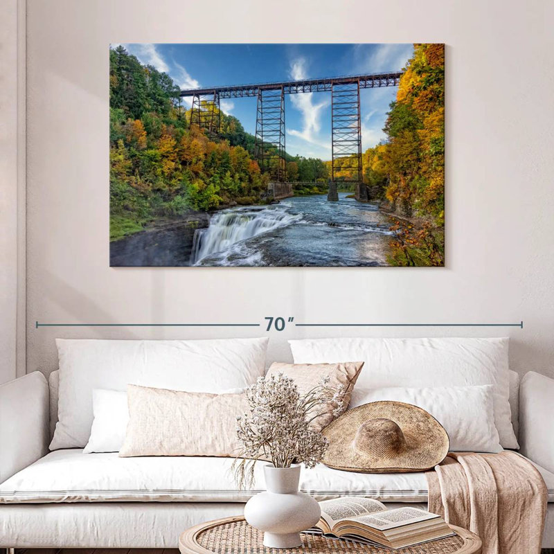 Autumn At Letchworth State Park, 32" H x 48" W