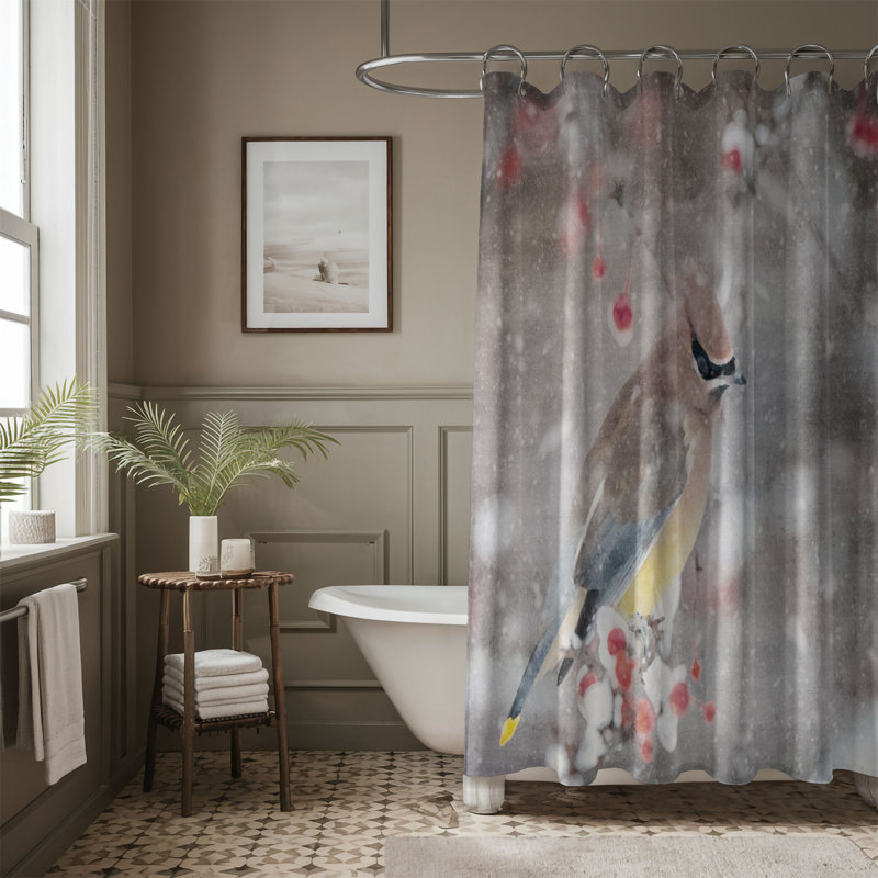 Rideau de douche Forrestine, H 74 po x l 71 po