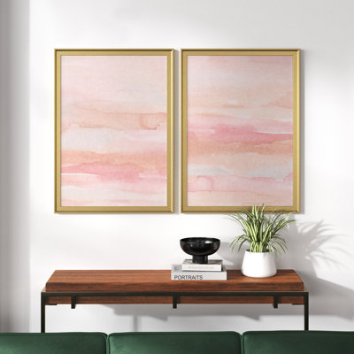 " Rose Fade I " 2 - Pieces