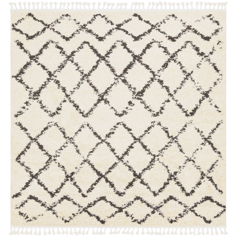 Francisco Performance Geometric Indoor Rug, Square 7'10"
