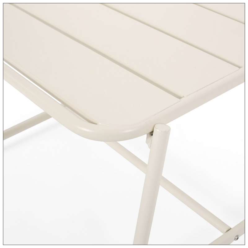 CONRAD SIDE TABLE, Matte White