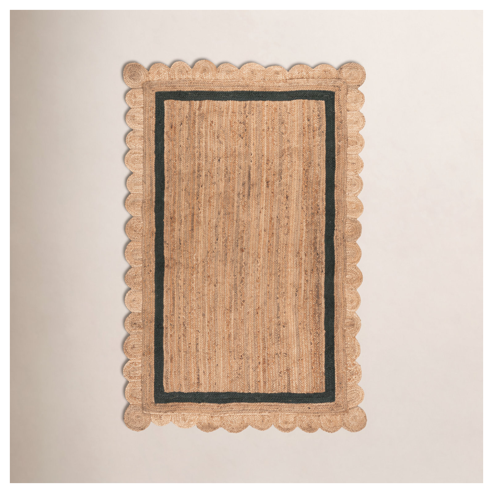 Inkai Jute/Sisal Area Rug, Rectangle 5' x 8'