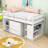 Elieser Kids Twin Loft Bed with Drawers-983571399