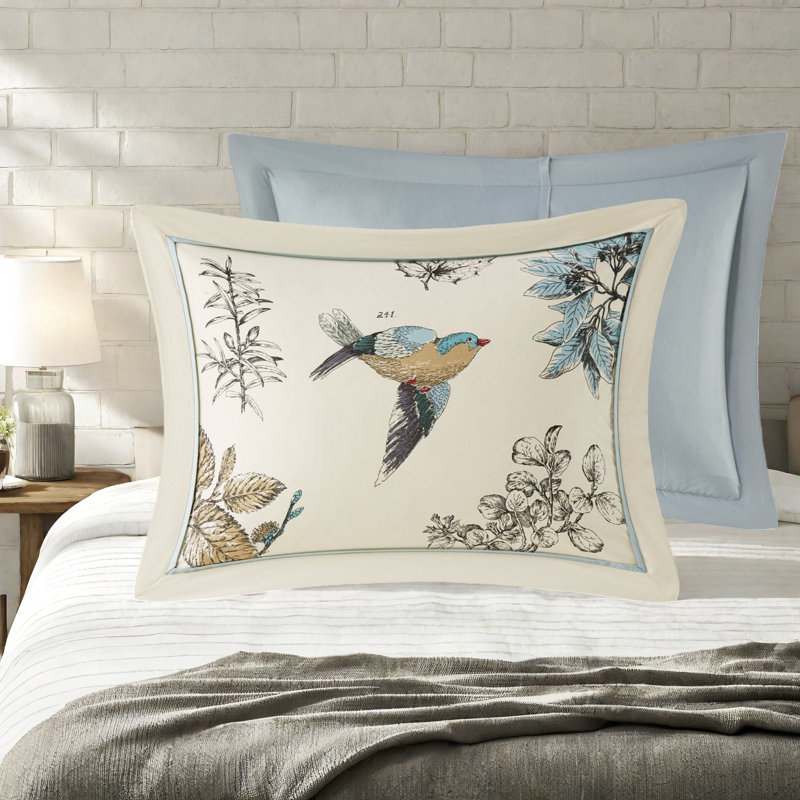 Luxurious Cotton Bedding Set, Khaki Comforter, Country Style For Home