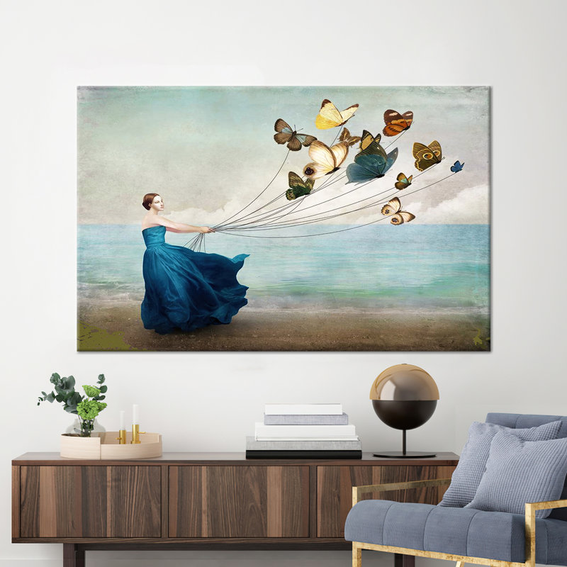 Print on Canvas, Framed Wrapped Canvas, Does Not Apply, 80 cm H x 110 cm W