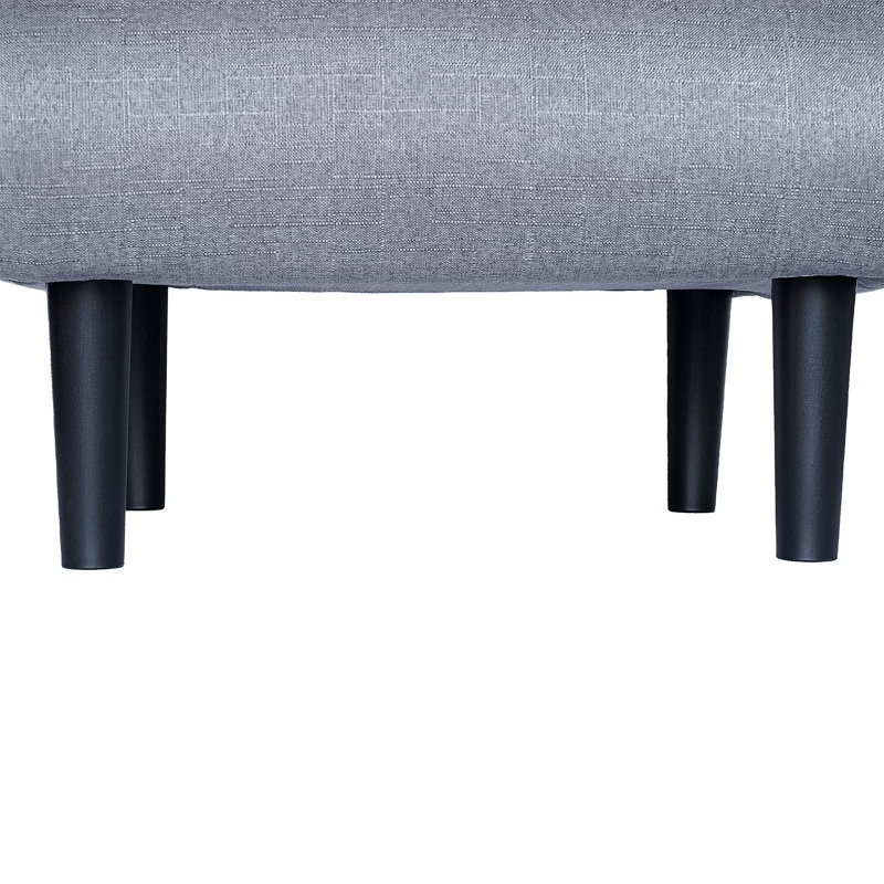 Chaise de canapé pliante, Gris