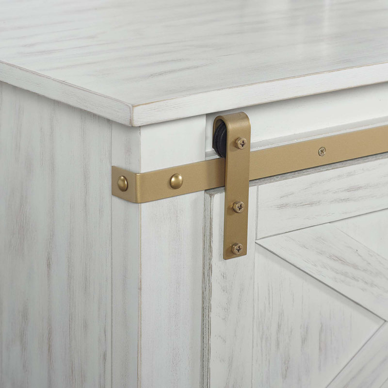 Table basse de salon 1pc blanc antique