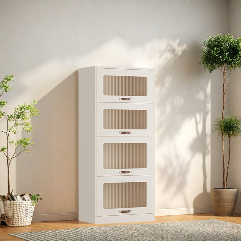 Rabehi, Blanc, (4 tablettes) H 54,3 po x l 23,6 po x P 13,7 po
