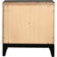 Table de chevet 2 tiroirs Grey Oak