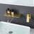 Waterfall spout design bathroom single hole sink faucet with single handle design-115744940
