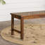 Banc de pique-nique en bois d'acacia pour le patio Harbison-1374334523