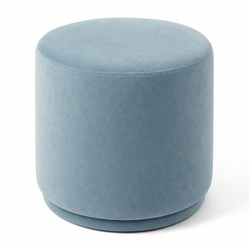 Tabouret de repose-pieds 18,5 po, Bleu