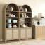 Bibliothèque 84,25 po H Rattan-625090054