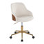 Chaise de bureau en tissu Hackler-759576494-757166695