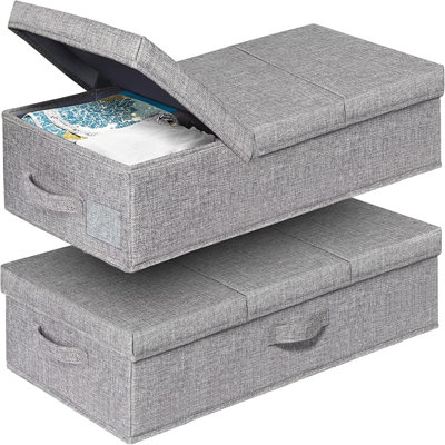 Ebern Designs Fabric Underbed Storage