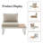 Ireona 5 - Person Modular Patio Conversation Set with Cushions-1203293141-1152860446