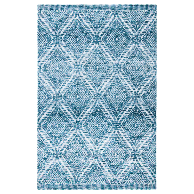 Tapis géométrique tissé à la main Gingerich, Rectangle 5 pi x 8 pi