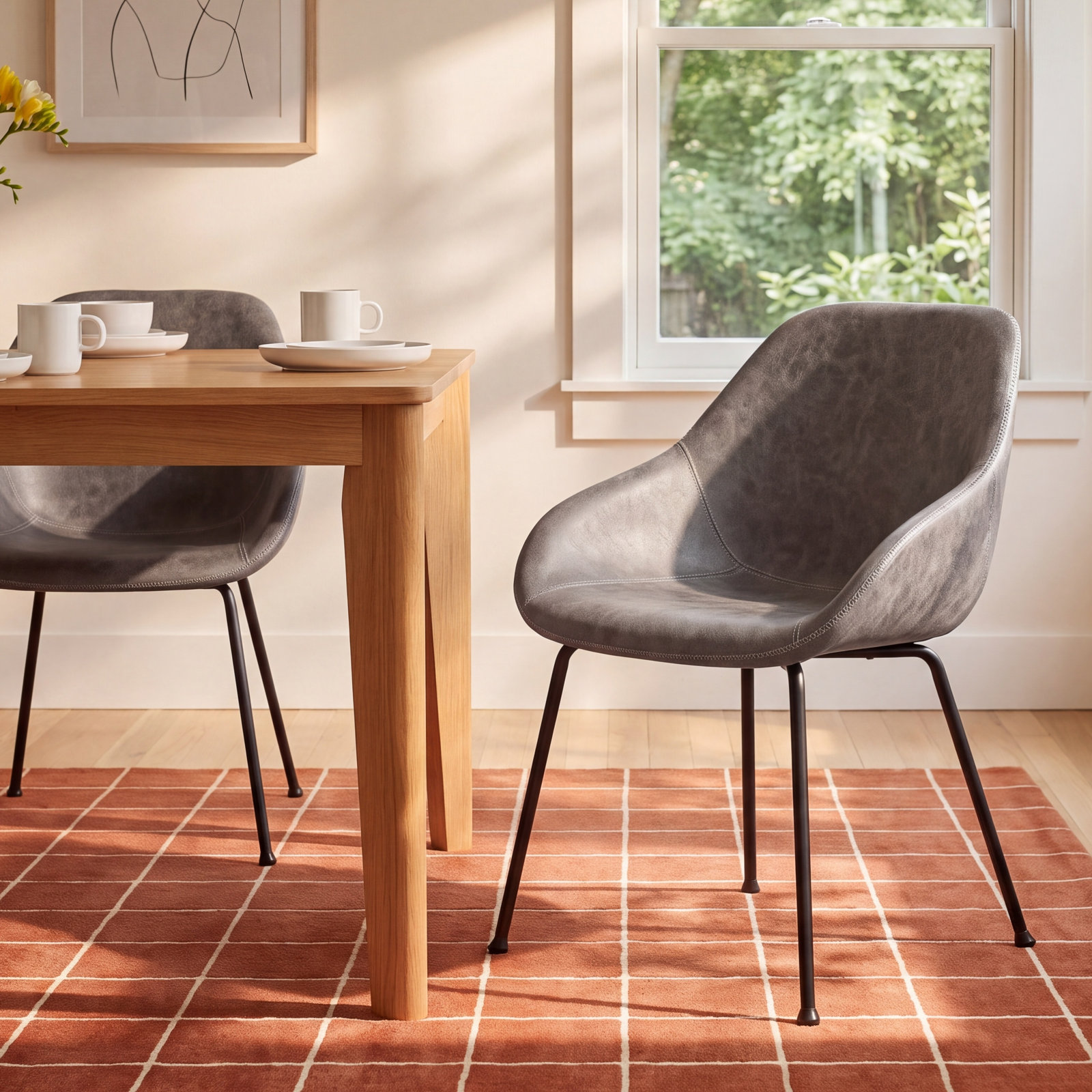 Garner Dining Chair, Gray
