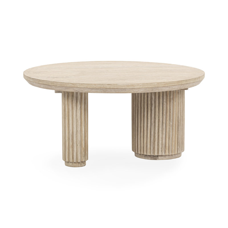 Table basse Vander, Cream Washed