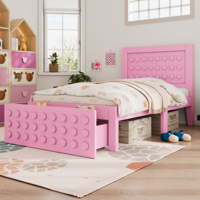 Solid Wood Bed