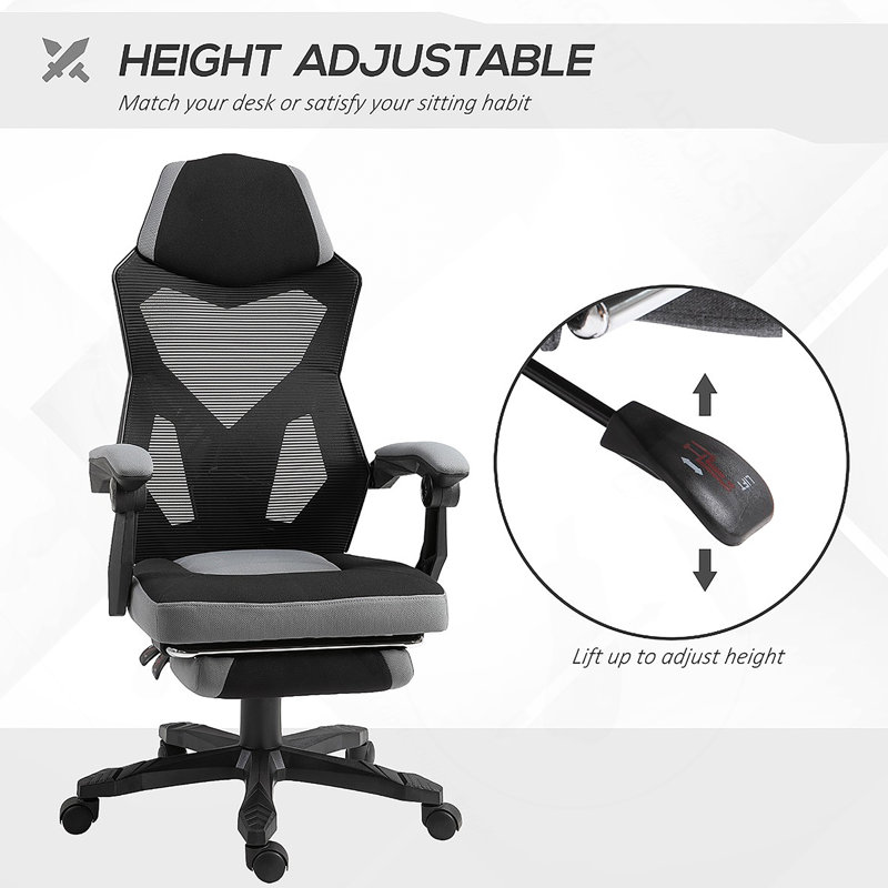 Home Office Chair With Adjustable Height Design