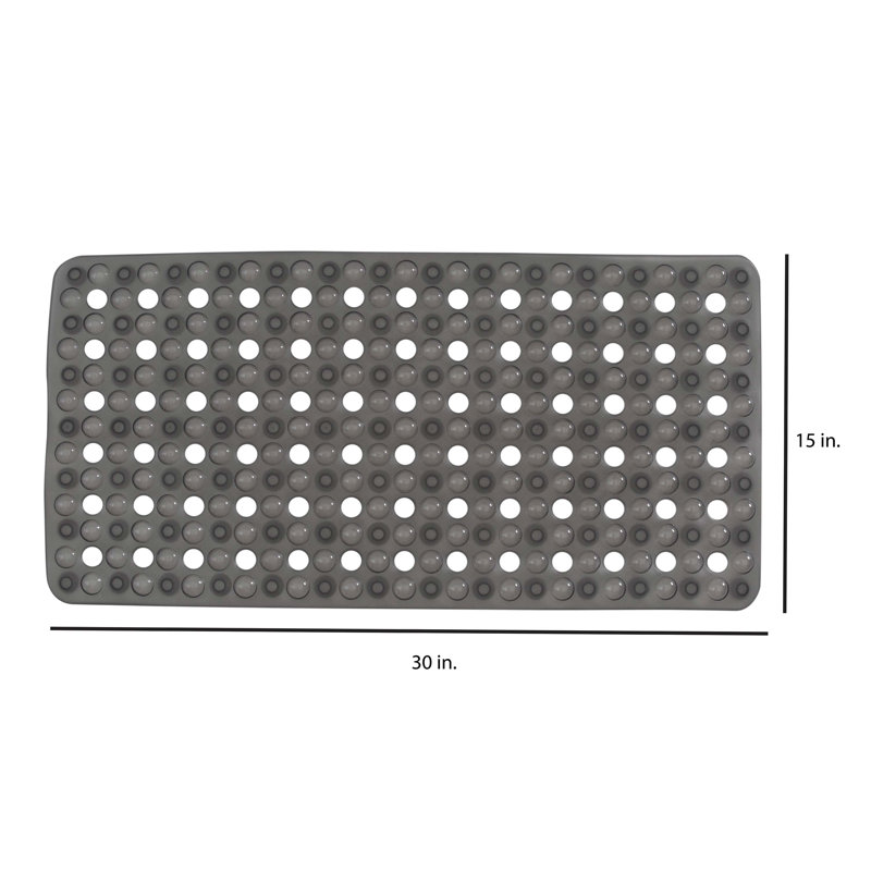 Tapis de bain antidérapant Bath Bliss, Fumée