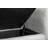 Teddy Fabric Storage Bench Bedroom Bench With Gold Metal Trim Strip