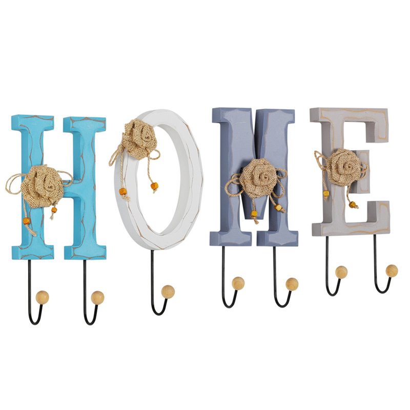 Crochet mural pour crochets alphabet nordique