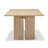 Loma Emerald Dining Table-Bleached Oak