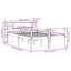 Bookcase Bed Without Mattress Solid Wood Pine-1880856505