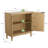 31"Sideboard with Adjustable Shelves(Set of 2)-1988575102