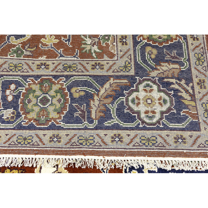 Tapis rouille Oushak Chobi