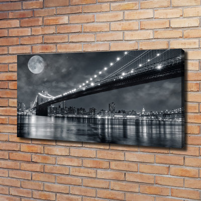 Brooklyn Bridge - Wrapped Canvas Print