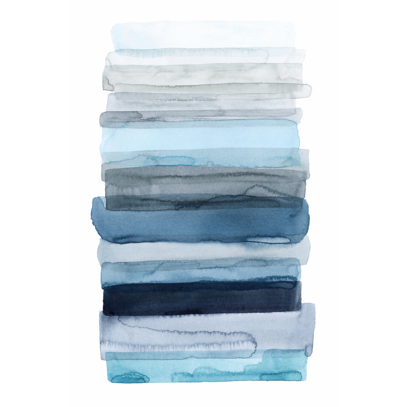 Tide Drift II - Painting on Canvas, 30cm H x 20cm W, Wrapped Canvas