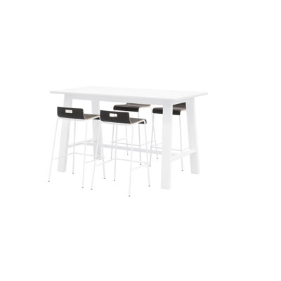 Midtown- Jive Set 36" L Rectangular Breakroom Table and Chair Set