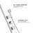 39.37'' Shower Panel with Adjustable Shower Head-90616817