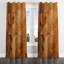 Huxley Brown Tree Bark Essence I - Rideau à œillets occultant moderne - 1 panneau-582096211-582610138