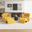 Fauteuil rembourré avec repose-pieds-203765696