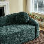 Canapé-lit courbé en chenille - 86 po, rembourré par compression, sans assemblage-126540384