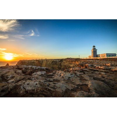 Cape Red Lighthouse by IsaacRuiz - Wrapped Canvas Print