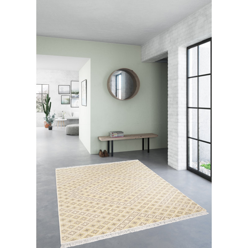 Wilhoit Geometric Area Rug, Rectangle 120 x 170cm
