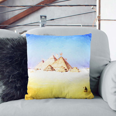 Abstract Square Cushion