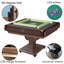 USA MJ Table Automatic Mahjong Table American Style 36mm Tiles 4Wooden Pusher/Racks Hard Cover