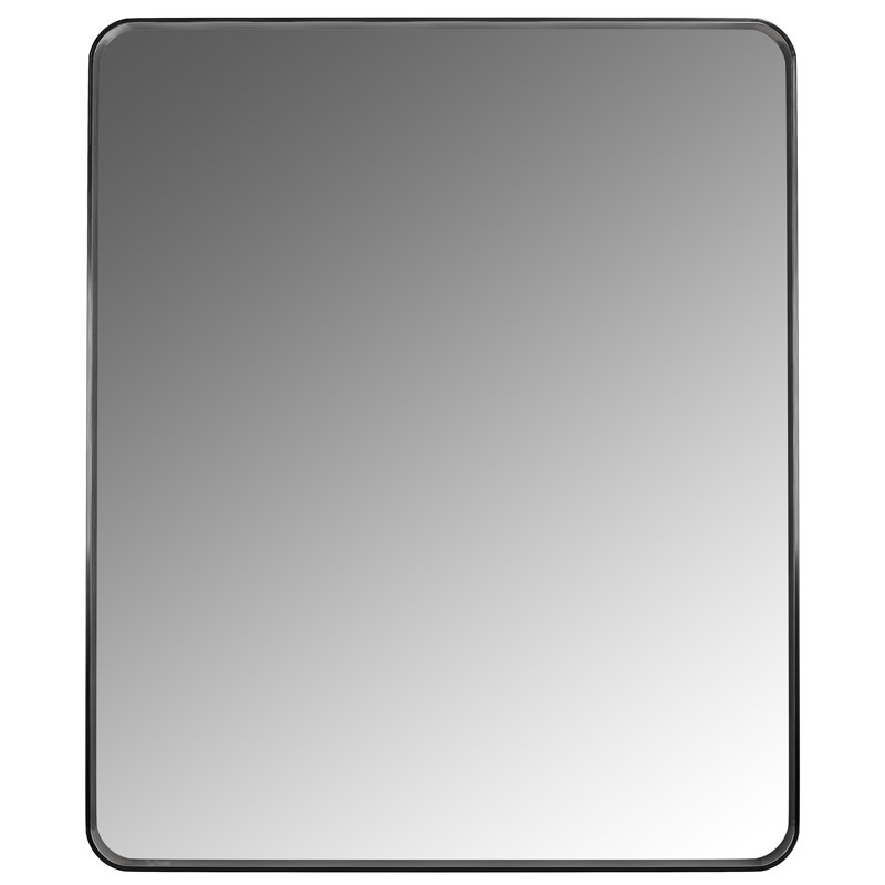 Miroir décoratif, Noir brossé