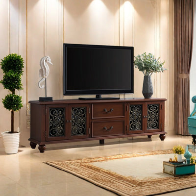Meuble télé de style méditerranéen