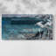 Beach Well - Toile tendue avec châssis - Prêt à accrocher-675112003